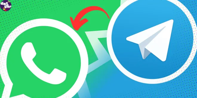 انتقال مخاطبان از تلگرام به واتساپ